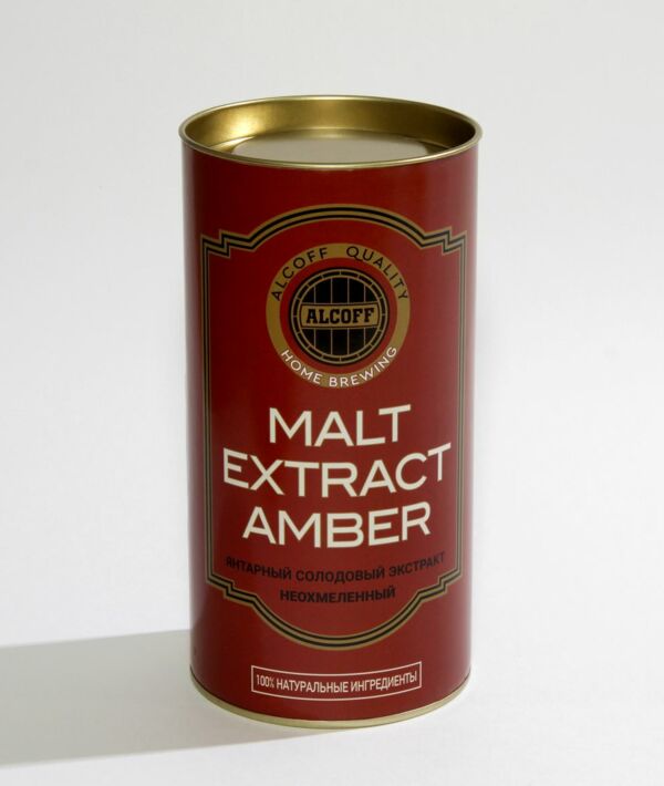 Набор ингредиентов для пива Неохмелённый экстракт MALT EXTRACT AMBER янтарный 
