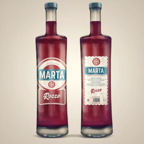 Набор для настаивания в бутылке "Вермут Marta Rosso"