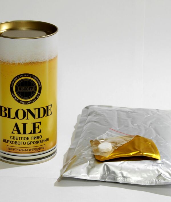 Набор ингредиентов для пива Экстракт солодовый охмеленный BLOND ALE Светлый Эль