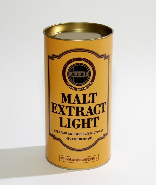 Набор ингредиентов для пива Неохмеленный экстракт солодовый MALT EXTRACT LIGHT Светлый 