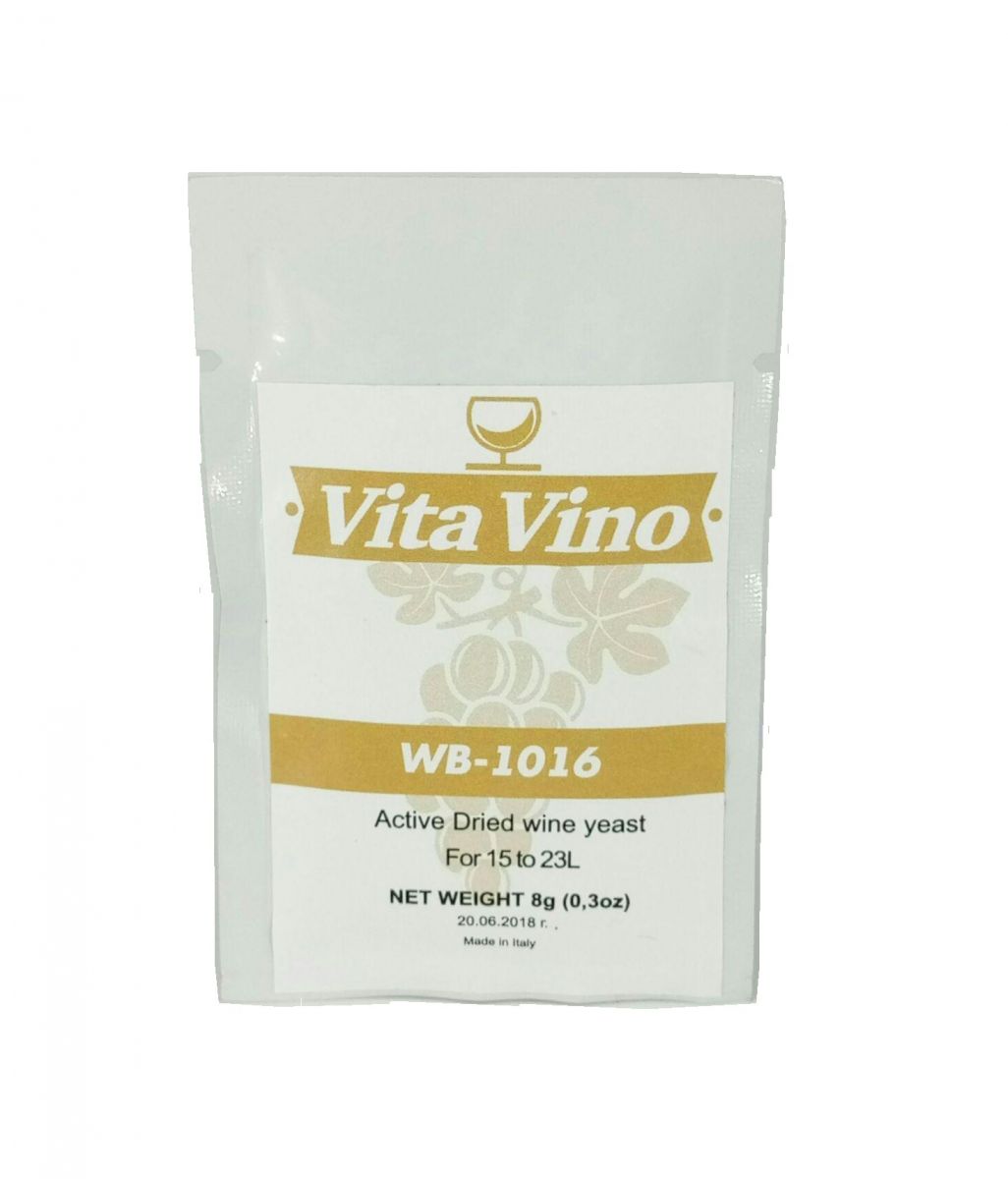 Дрожжи винные Vita Vino WB-1016, виноград и фрукты