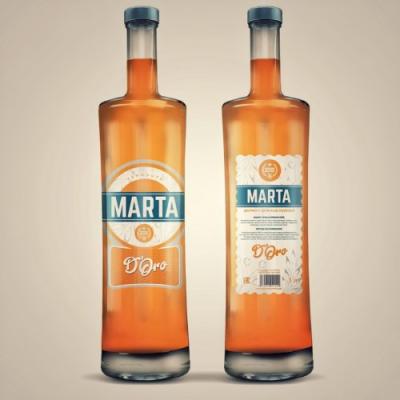 Набор для настаивания в бутылке "Вермут Marta D’Oro"