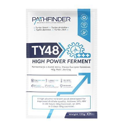 Спиртовые турбо дрожжи Pathfinder TY48 High Power Ferment