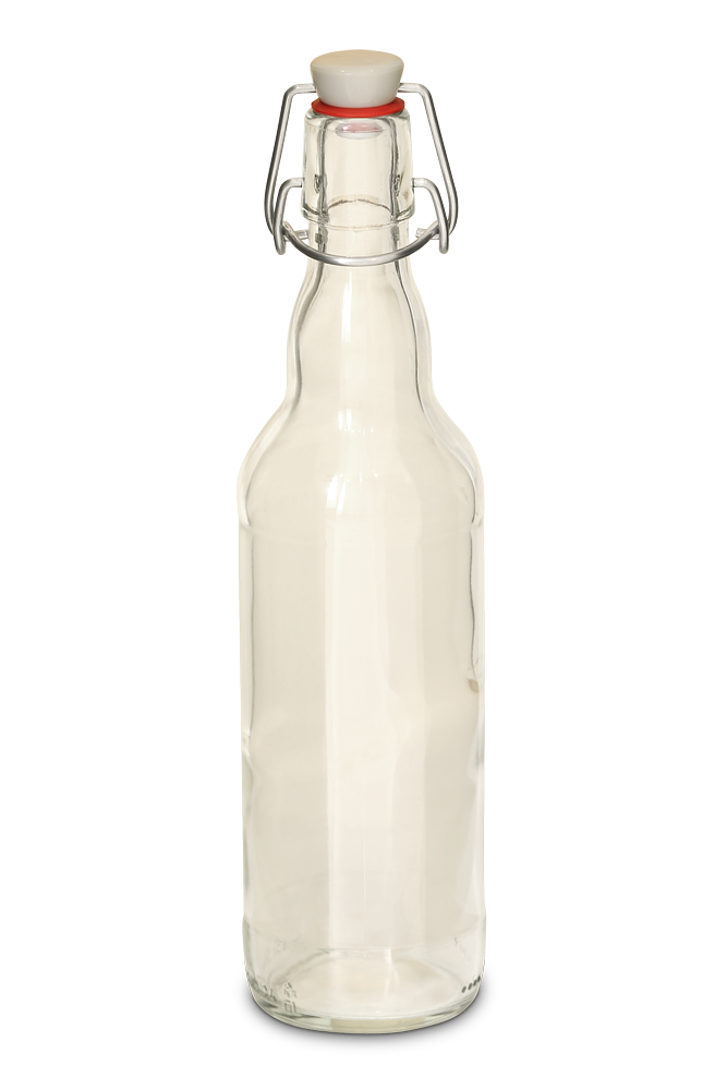 Бутылка Магарыч с бугелем прозрачная