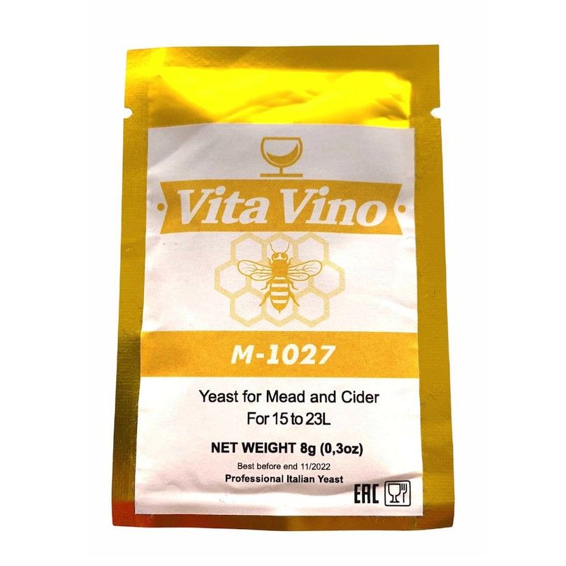 Дрожжи Vita Vino M-1027, медовуха