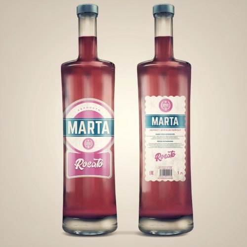 Набор для настаивания в бутылке "Вермут Marta Rosato"