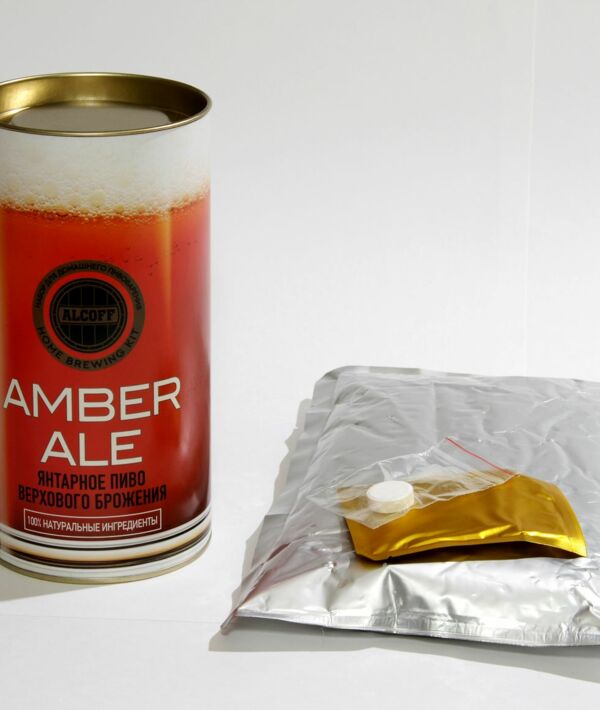 Набор ингредиентов для пива Экстракт солодовый охмеленный AMBER ALE Янтарное 