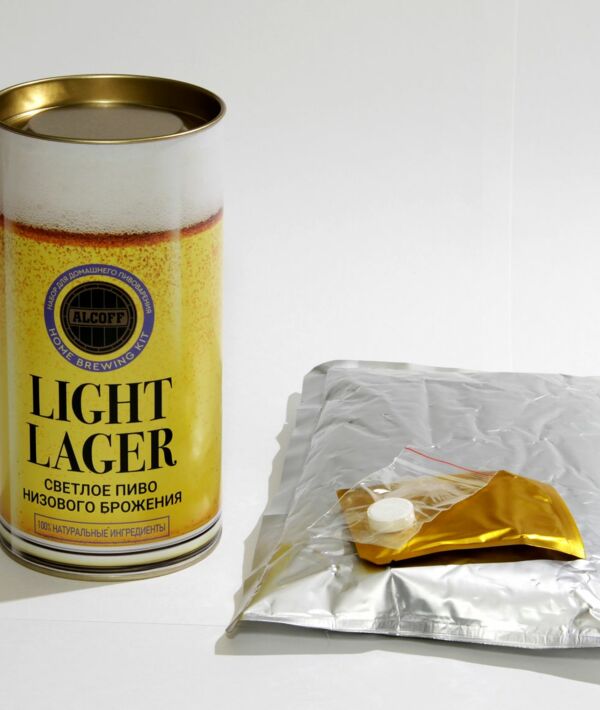 Набор ингредиентов для пива Экстракт солодовый охмеленный LIGHT LAGER Светлый Лагер 