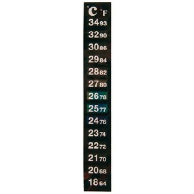 Термометр ЖК клеящийся цветовой (наклейка) для бродильных емкостей