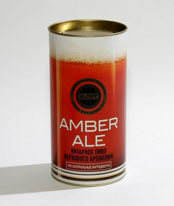 Набор ингредиентов для пива Экстракт солодовый охмеленный AMBER ALE Янтарное 